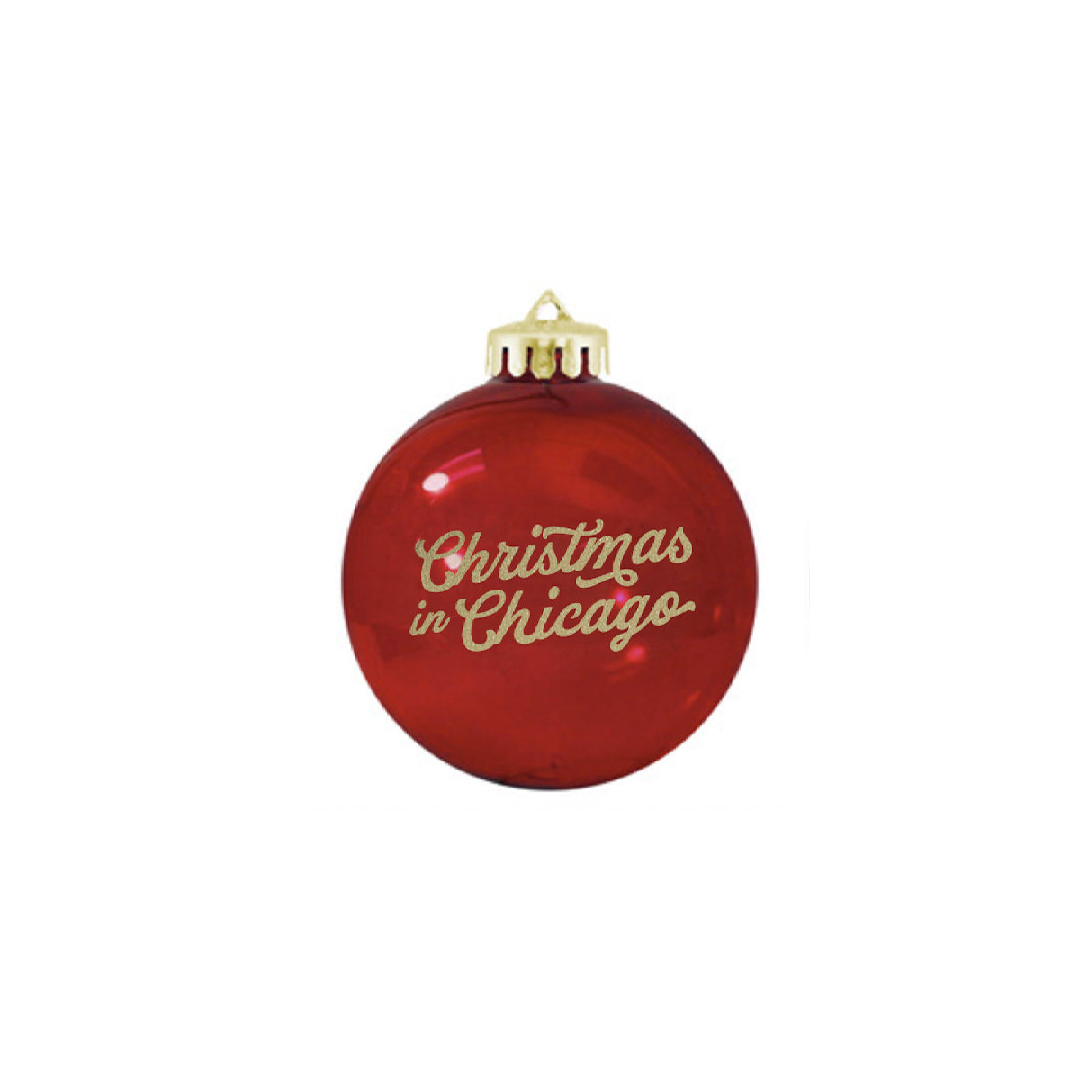 "Christmas in Chicago" Ball Ornament